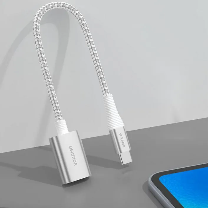 VOKAMO USB-C Adapter,USB-C to USB-A OTG Adapter Cable