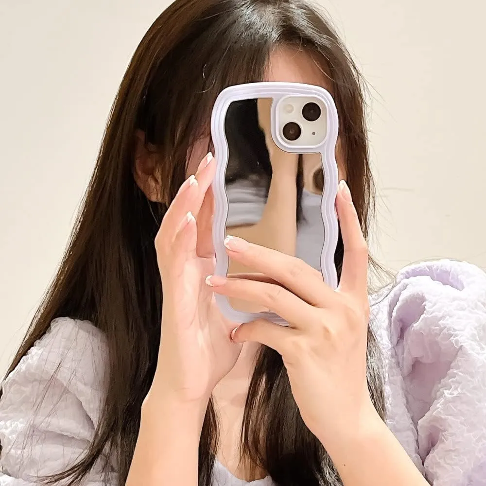 Wawy Style Mirror Finish Silicon Case for iPhone