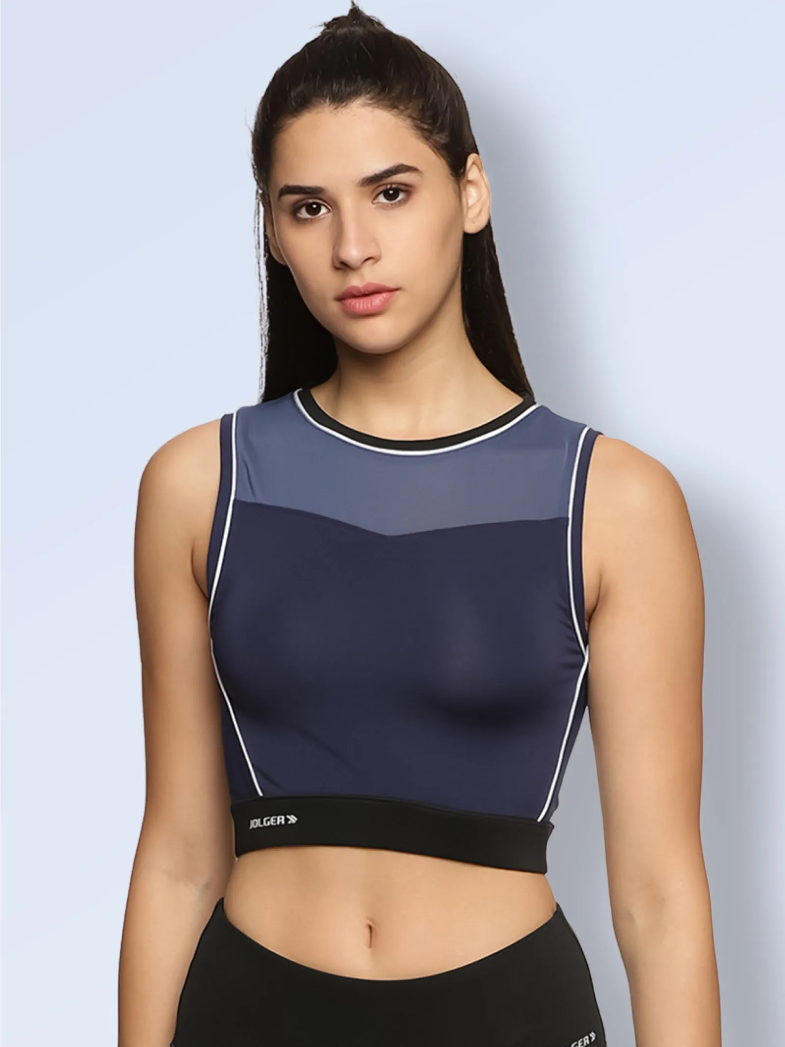 Women's Sleeveless Sports Crop Top