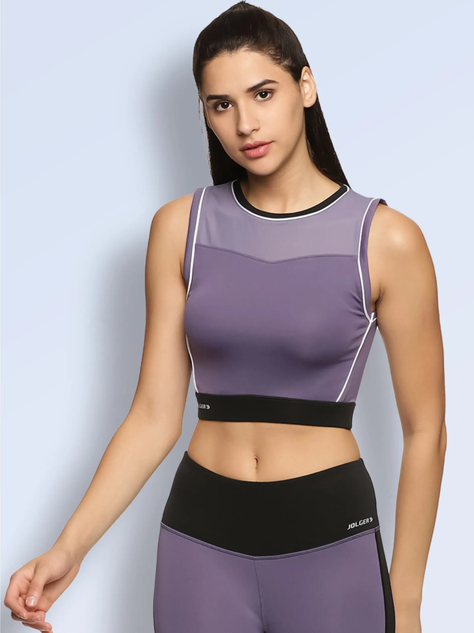 Women's Sleeveless Sports Crop Top