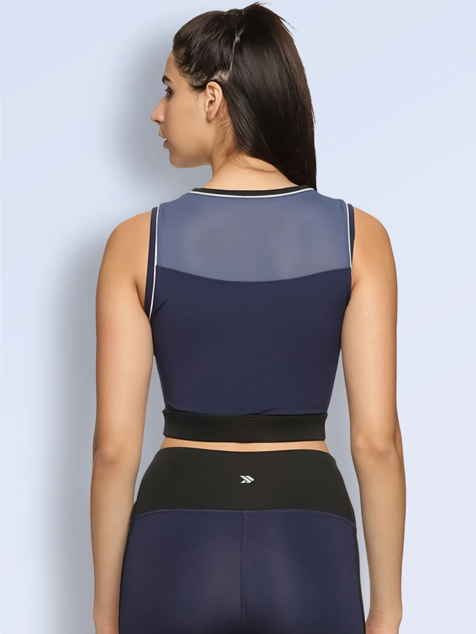 Women's Sleeveless Sports Crop Top