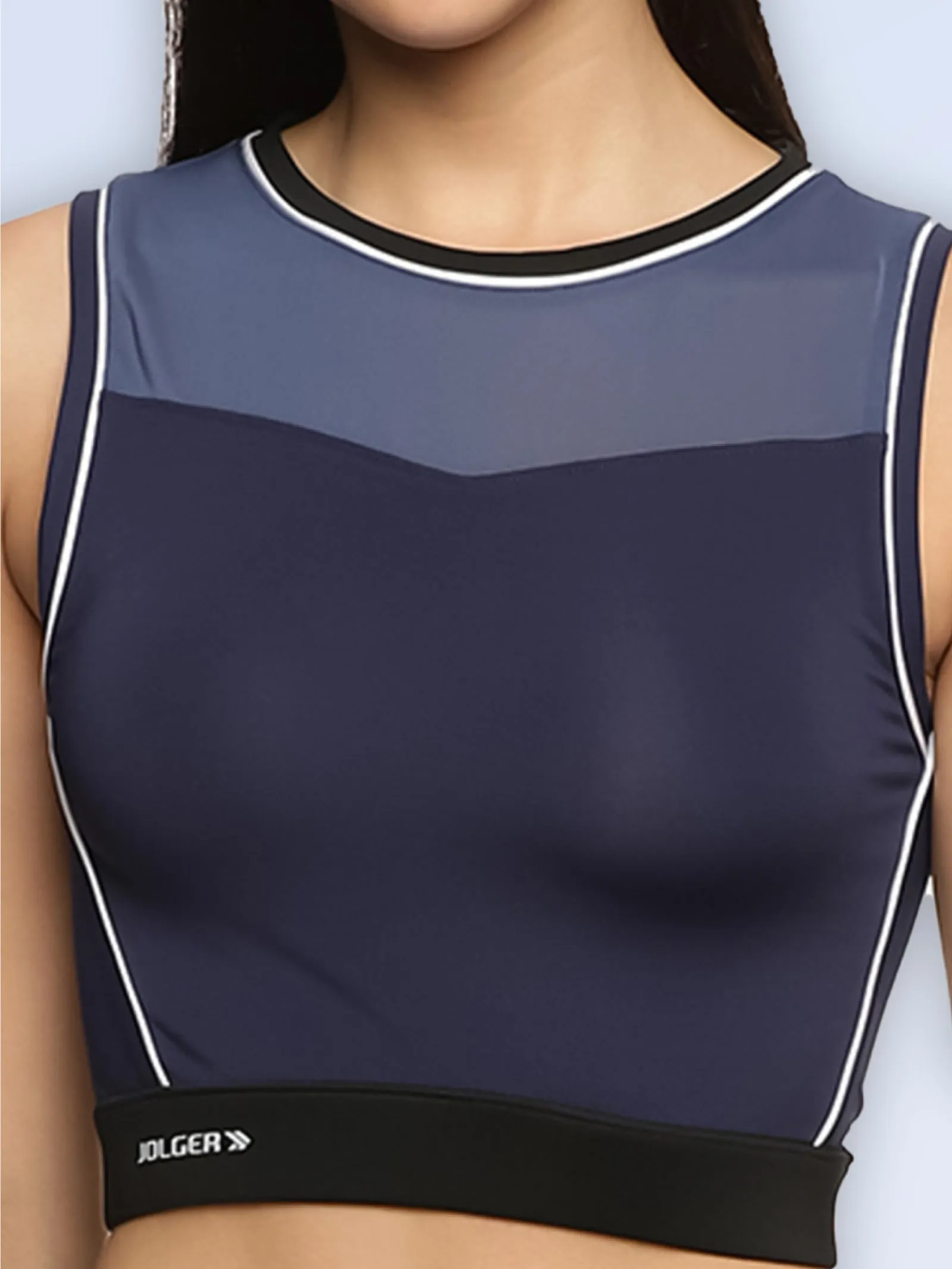 Women's Sleeveless Sports Crop Top