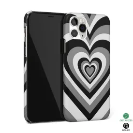 Y2K Black Hearts Phone Cover | Matte Case