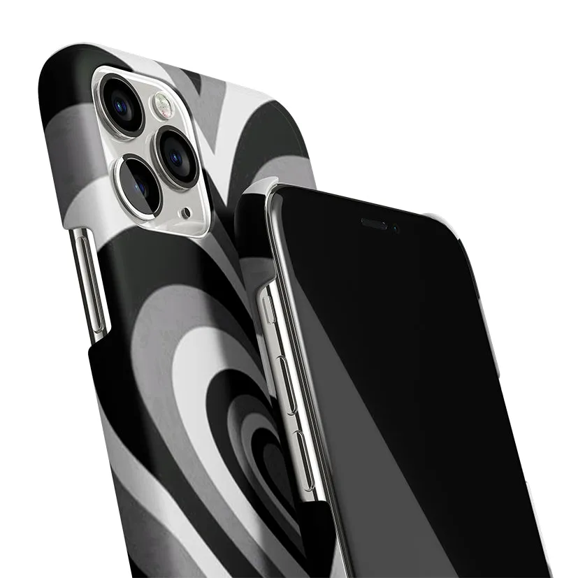 Y2K Black Hearts Phone Cover | Matte Case